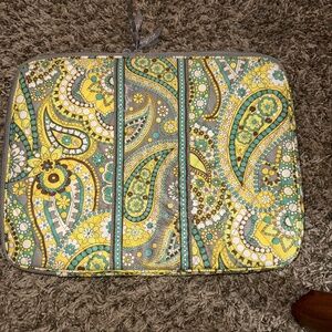 Vera Bradley paisley laptop bag